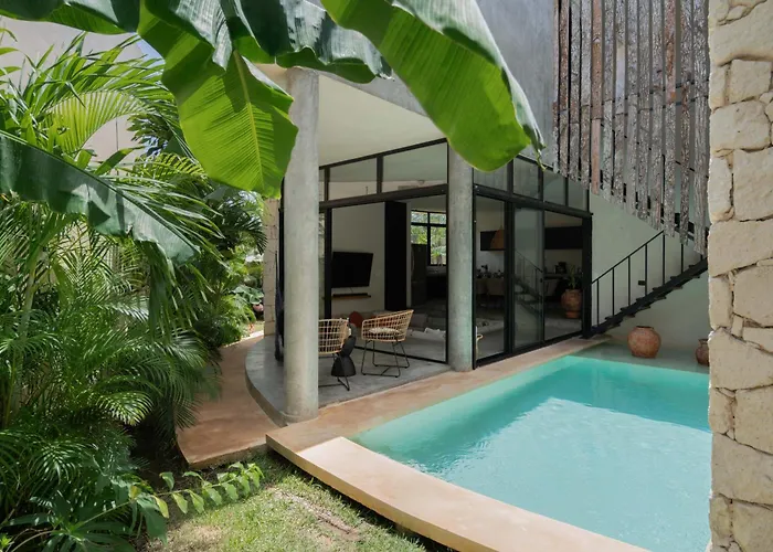 Bohemian Bliss With Private Pool & Concierge 1a Tulum
